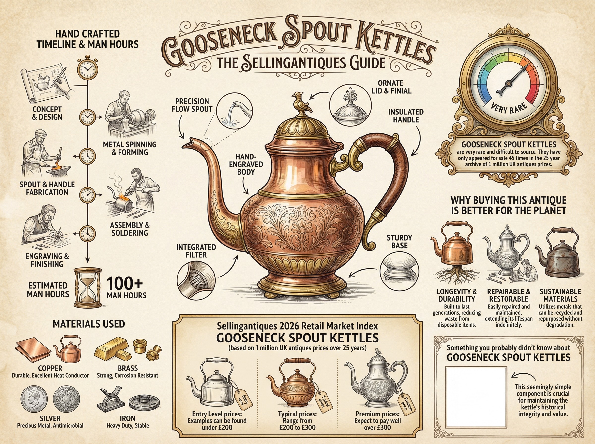 Gooseneck Spout Kettles Guide Infographic