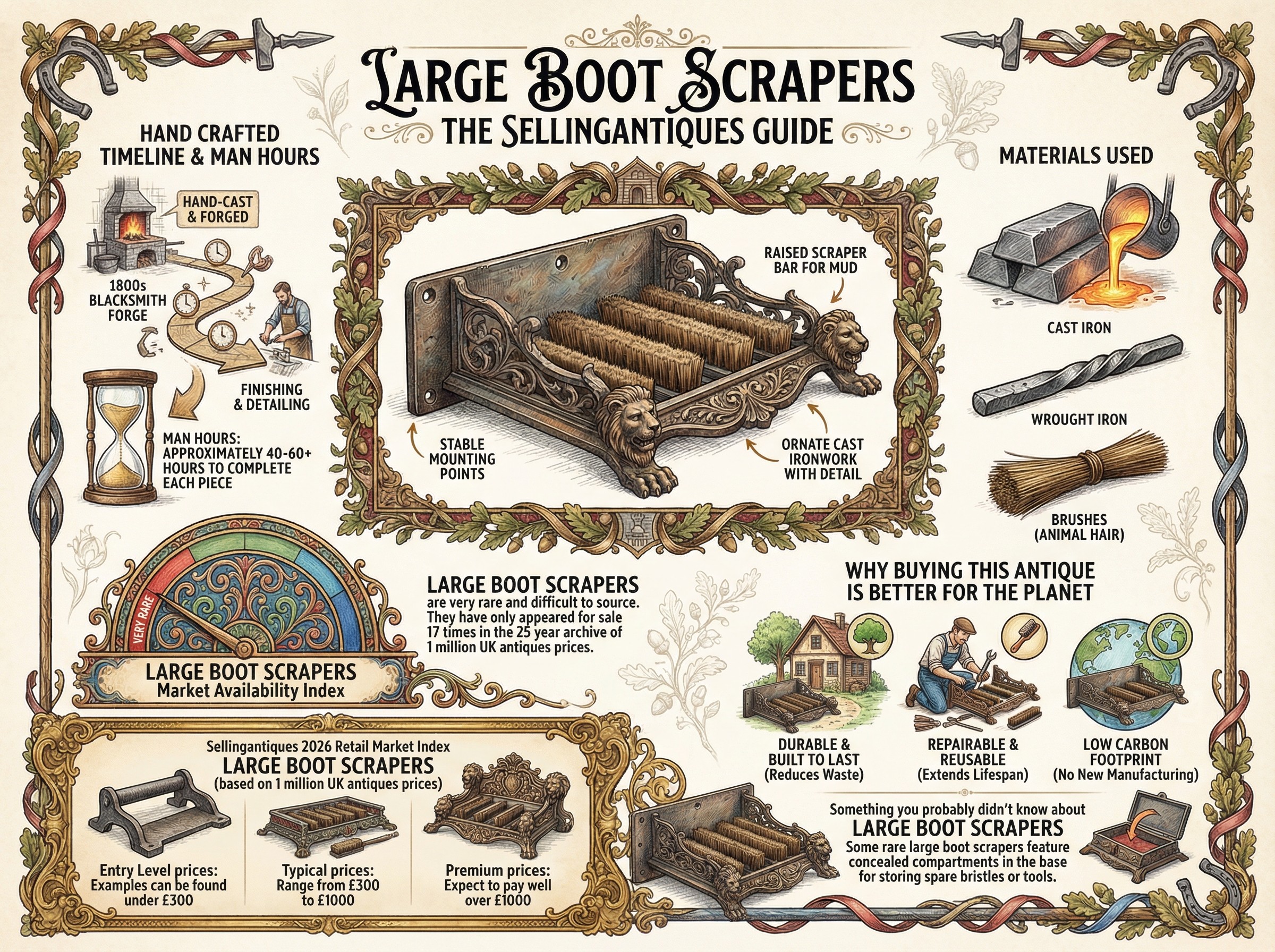 Large Boot Scrapers Guide Infographic