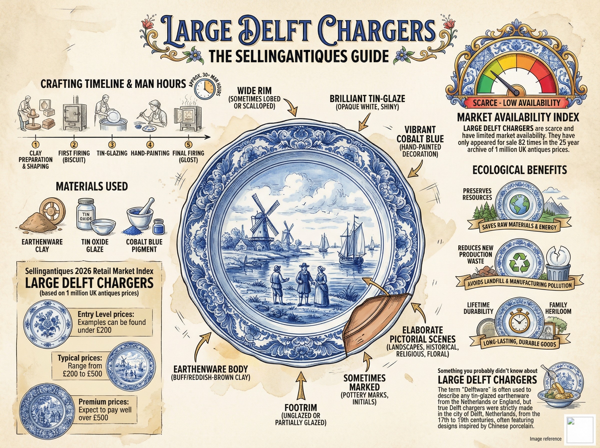 Large Delft Chargers Guide Infographic