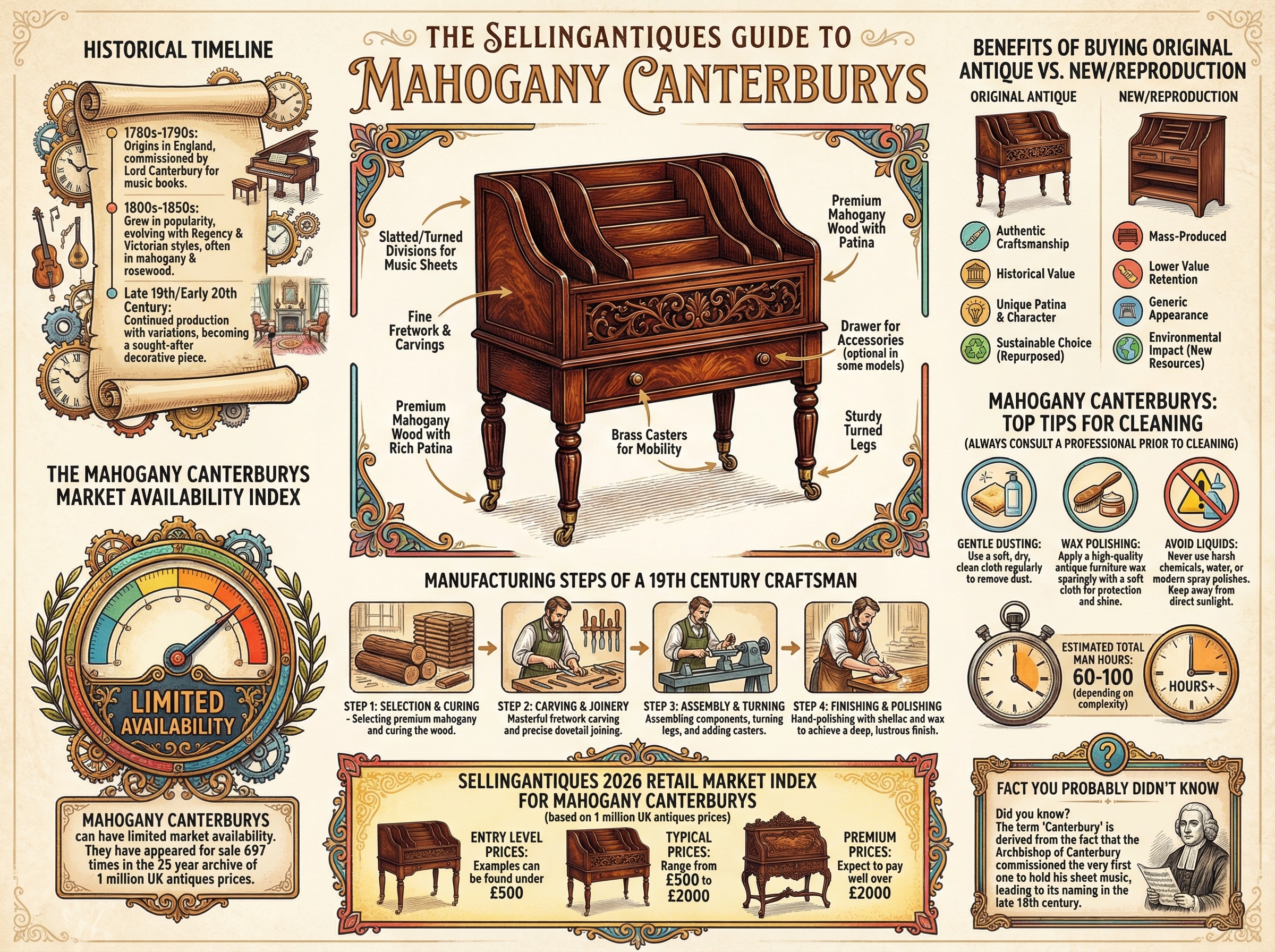 Mahogany Canterburys Guide Infographic