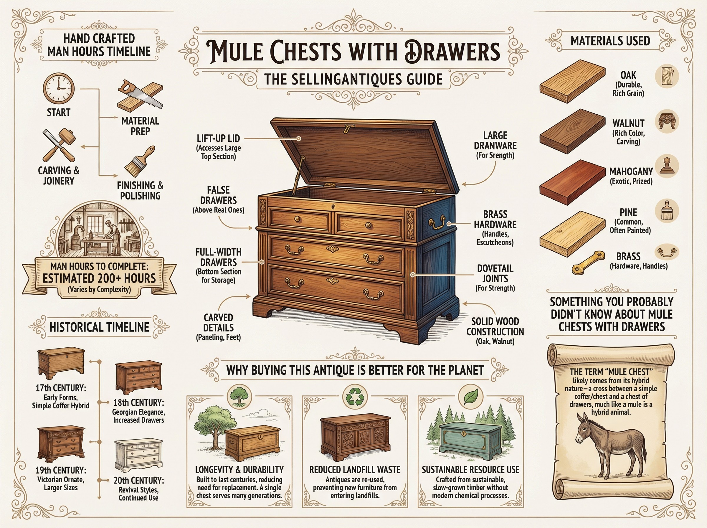 Mule Chests With Drawers Guide Infographic