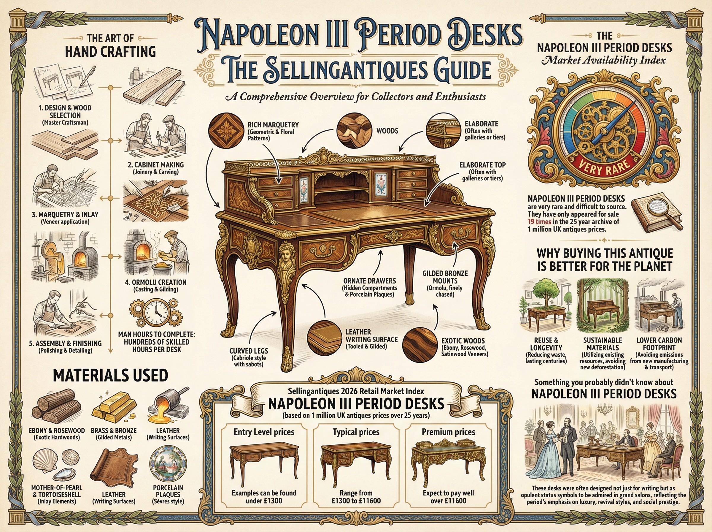 Napoleon Iii Period Desks Guide Infographic