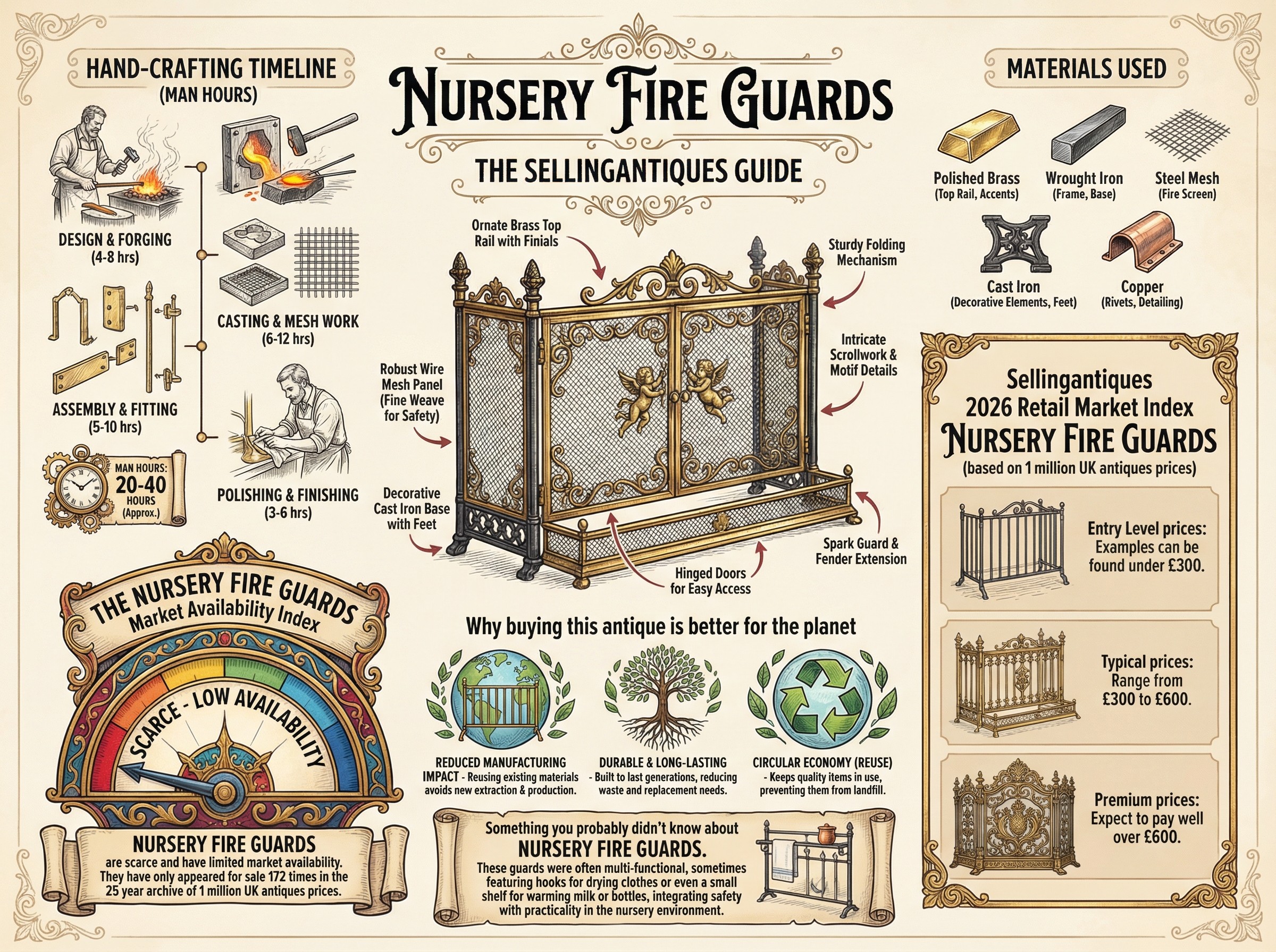 The Sellingantiques Guide to Nursery Fire Guards