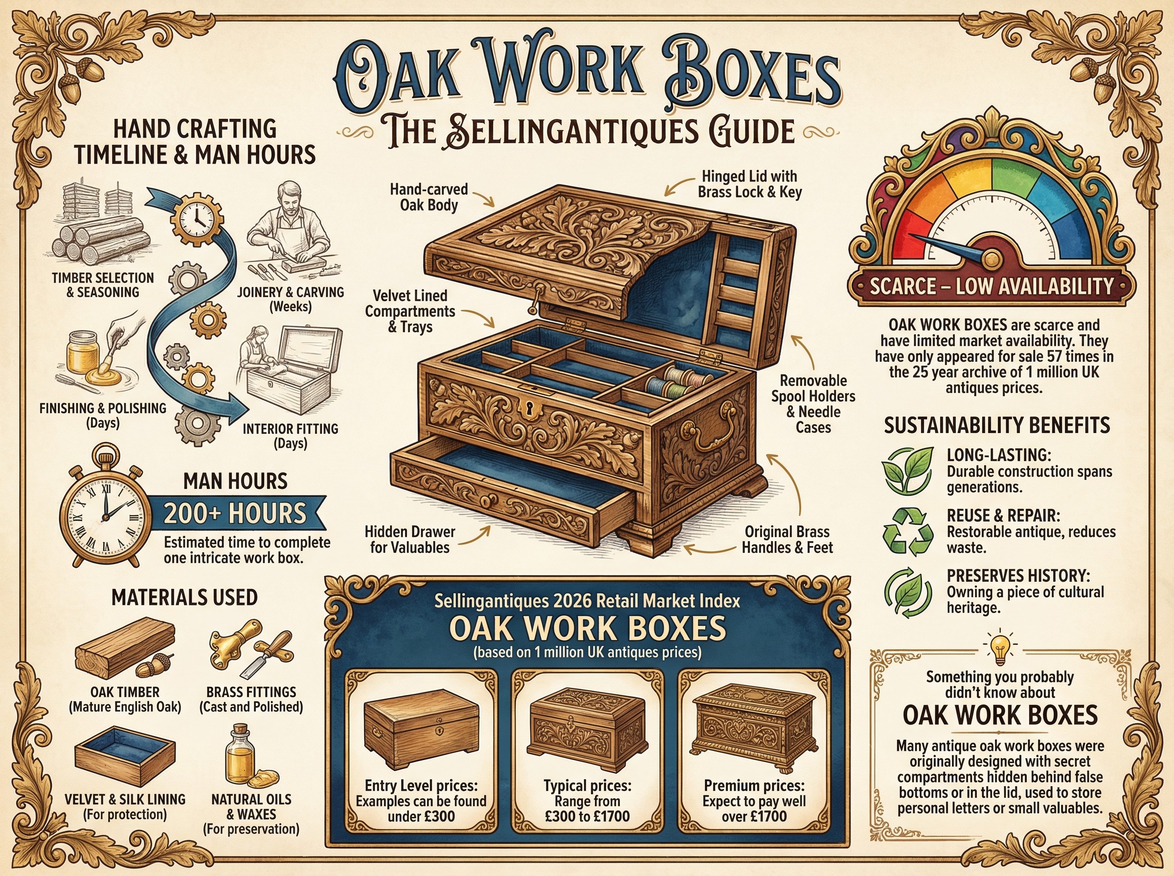 Oak Work Boxes Guide Infographic