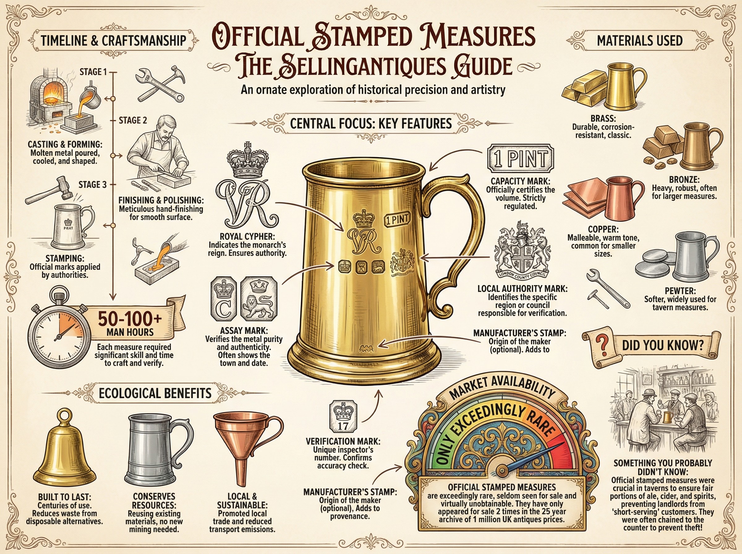 Official Stamped Measures Guide Infographic