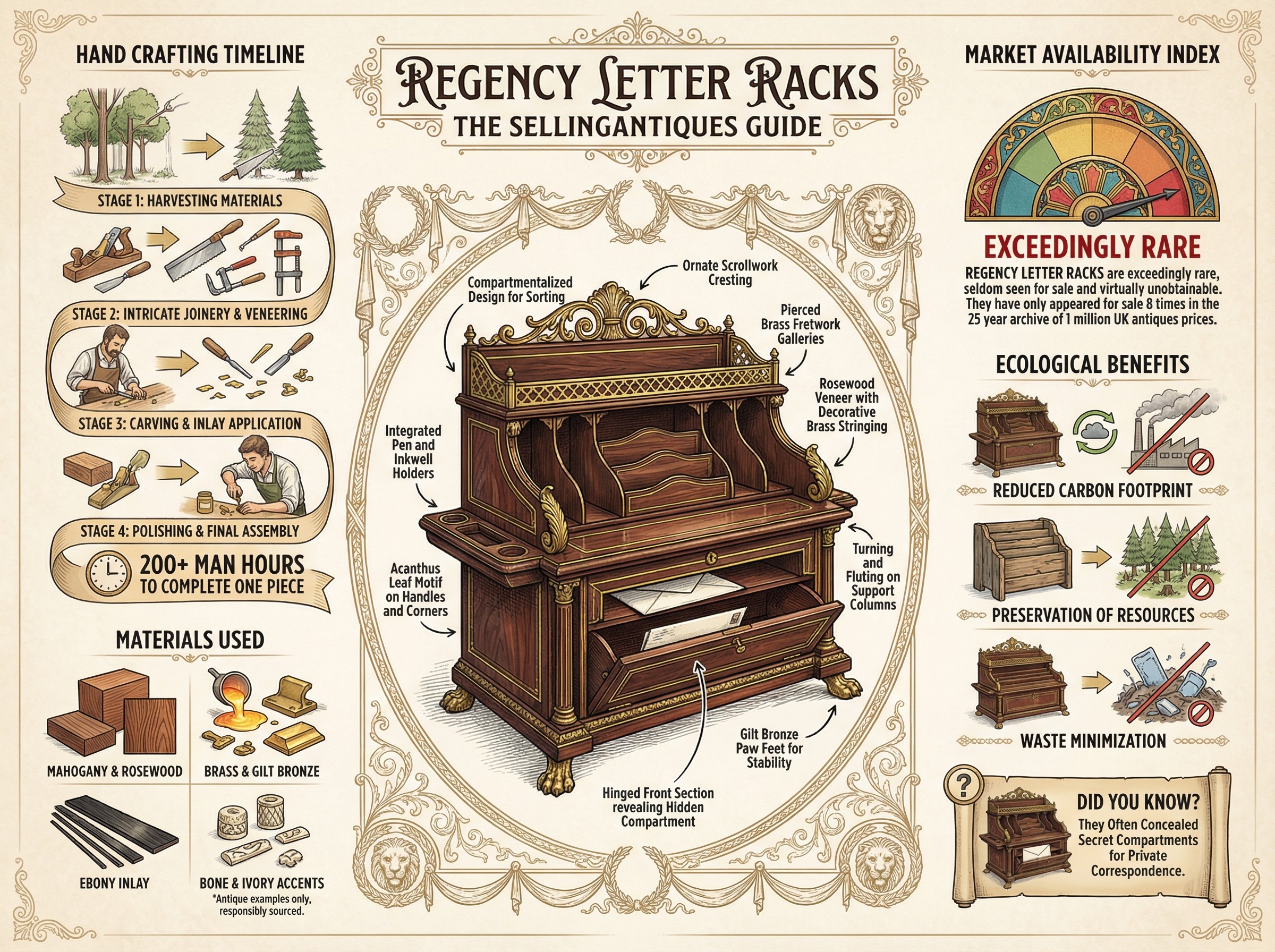 Regency Letter Racks Guide Infographic
