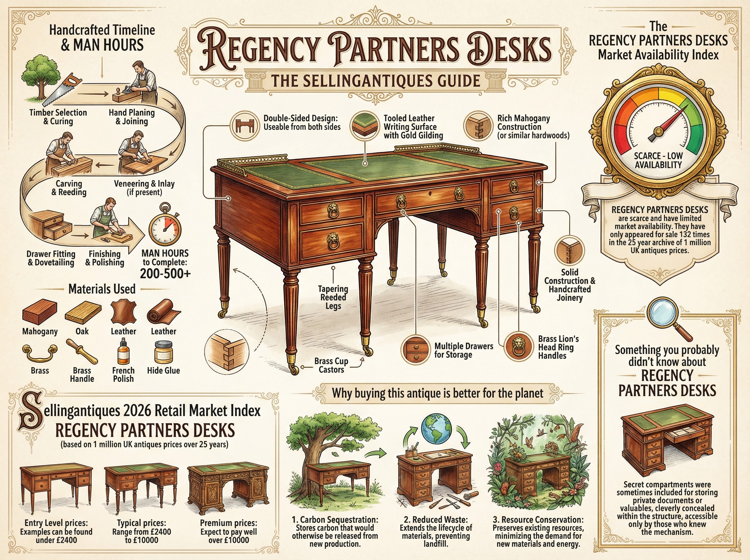 Regency Partners Desks Guide Infographic