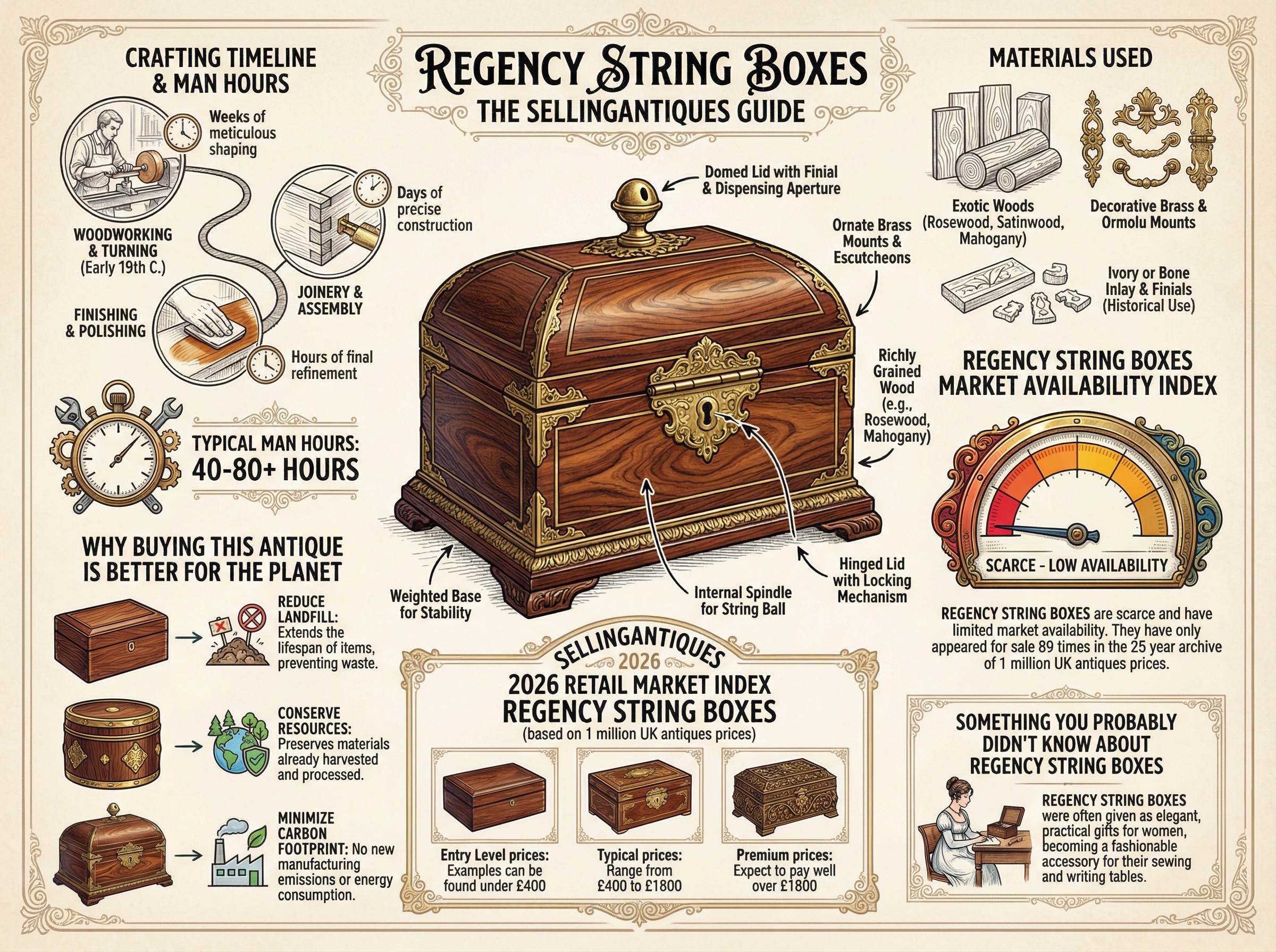 The Sellingantiques Guide to Regency String Boxes