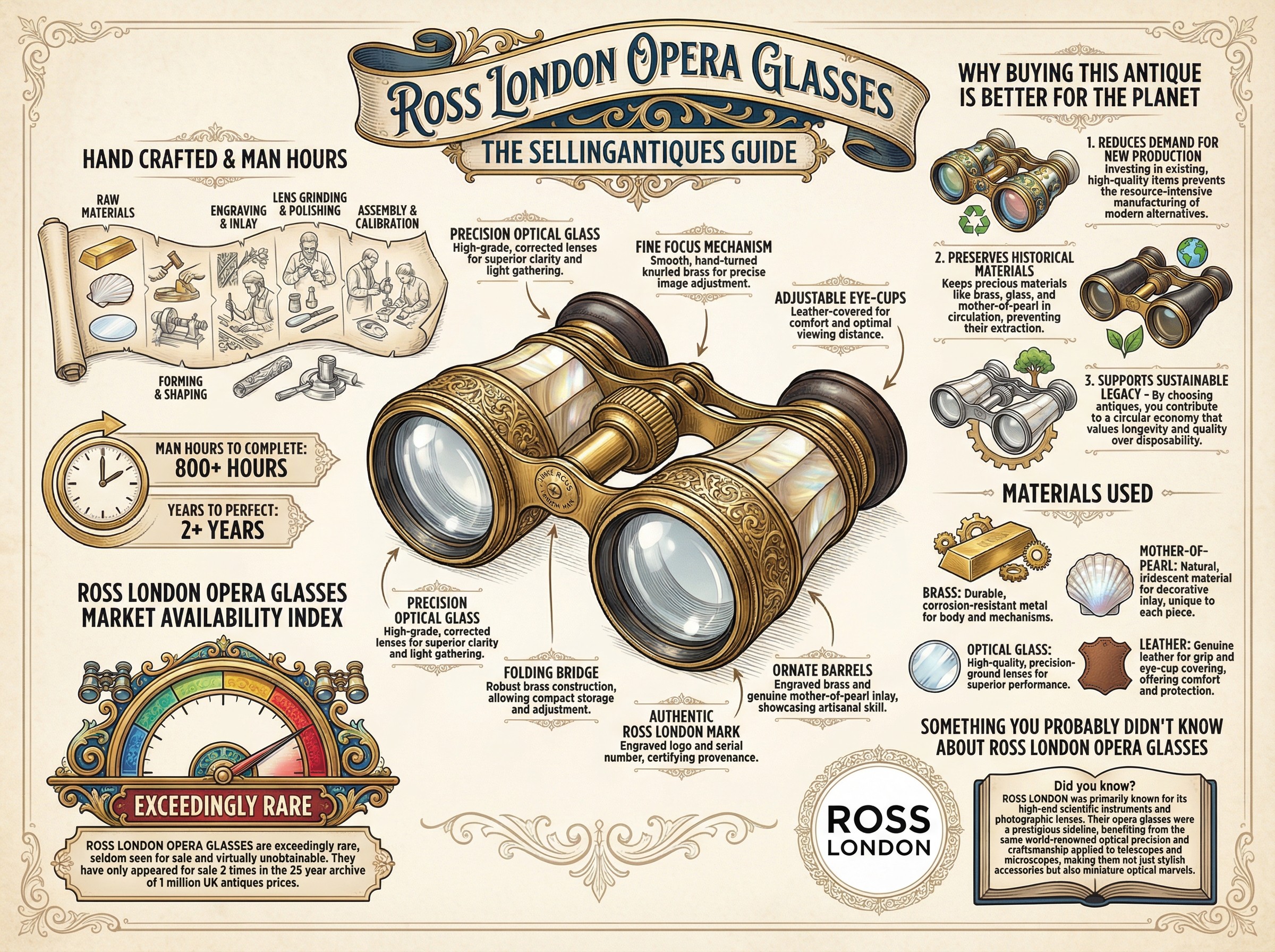 Ross London Opera Glasses Guide Infographic