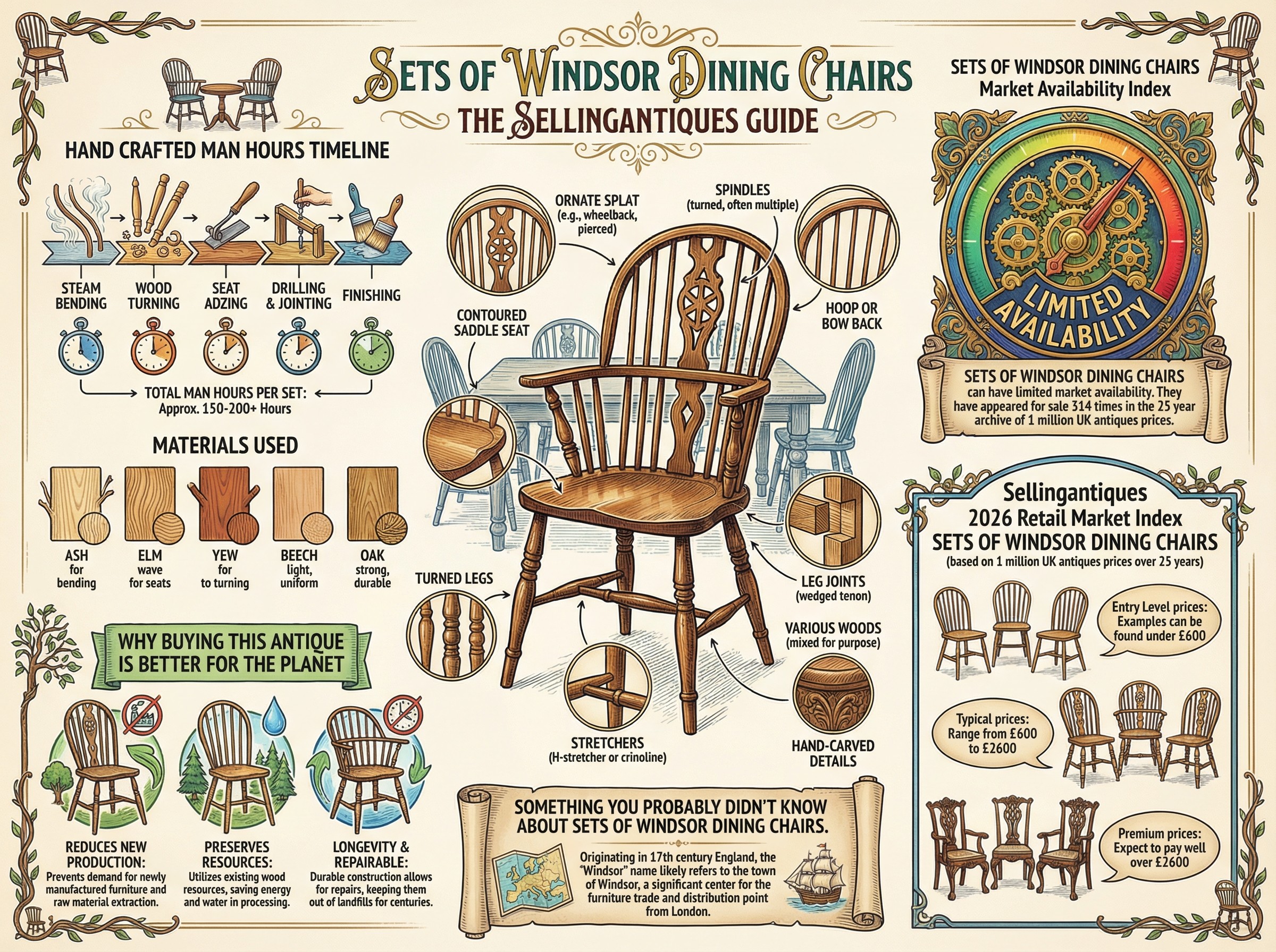 Sets Of Windsor Dining Chairs Guide Infographic