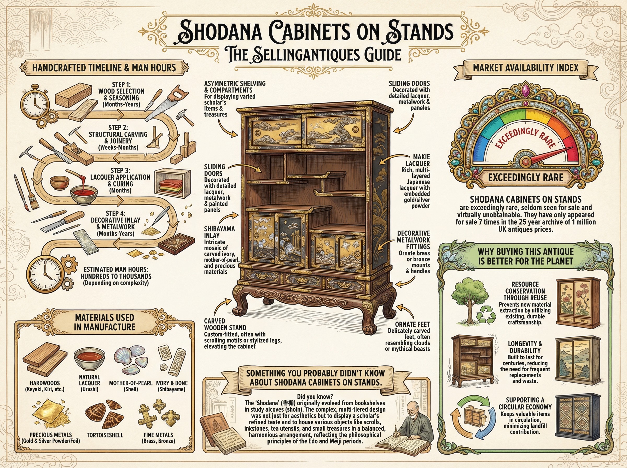 Shodana Cabinets On Stands Guide Infographic