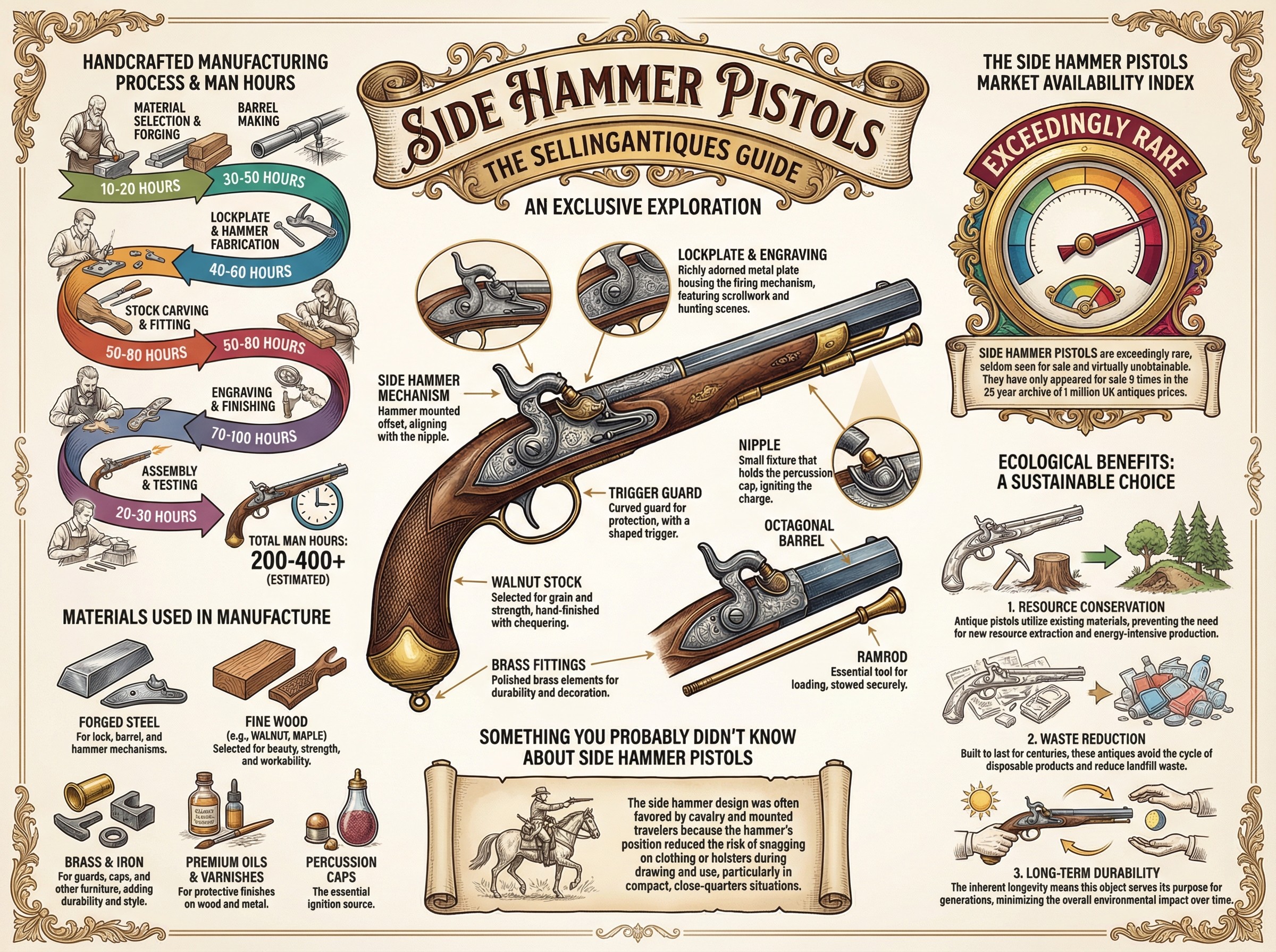 Side Hammer Pistols Guide Infographic