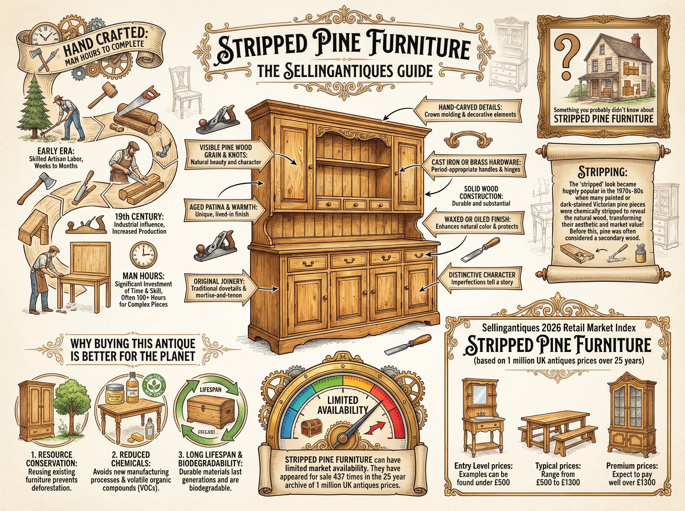 The Sellingantiques Guide to Stripped Pine Furniture