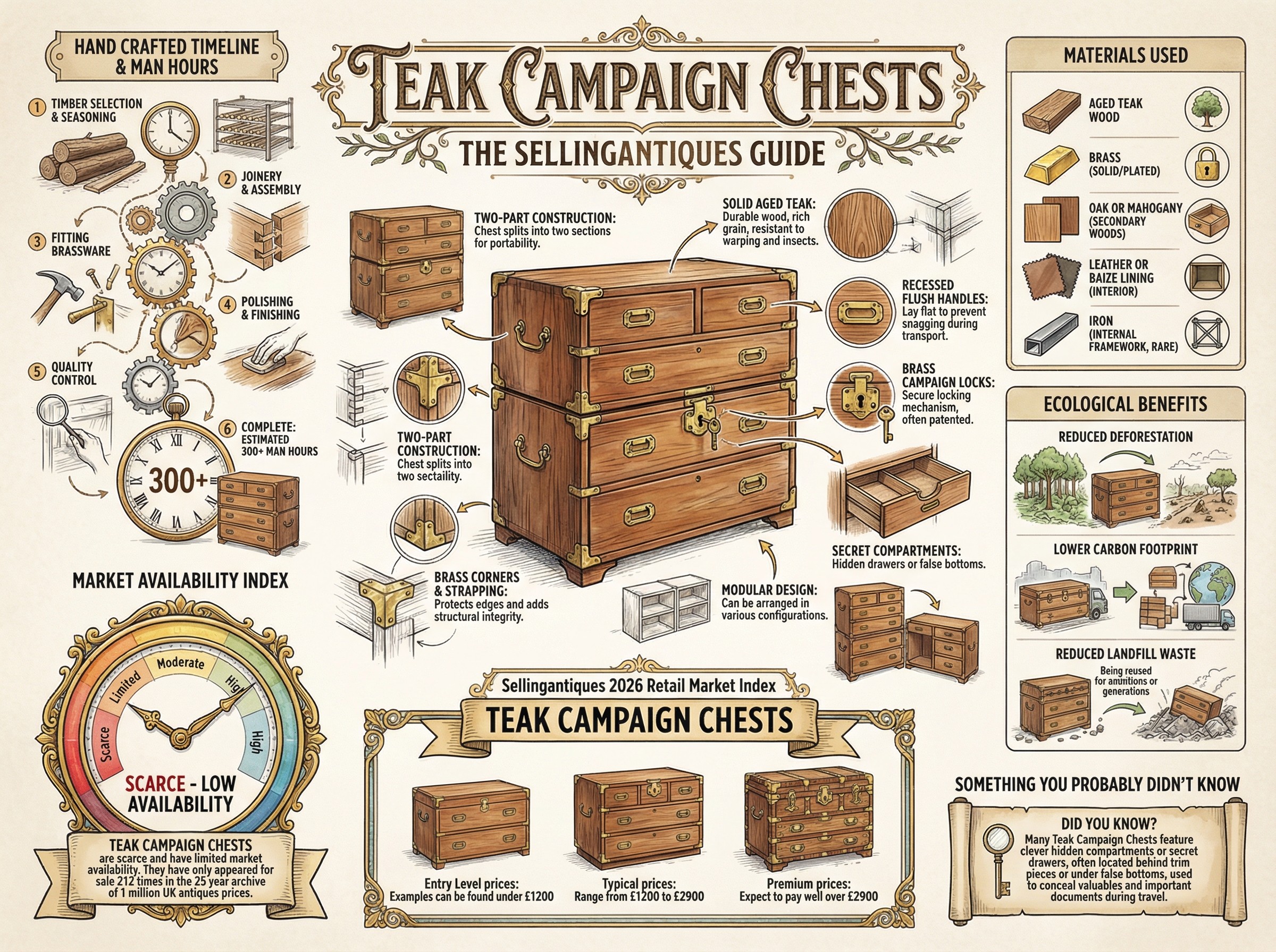 Teak Campaign Chests Guide Infographic