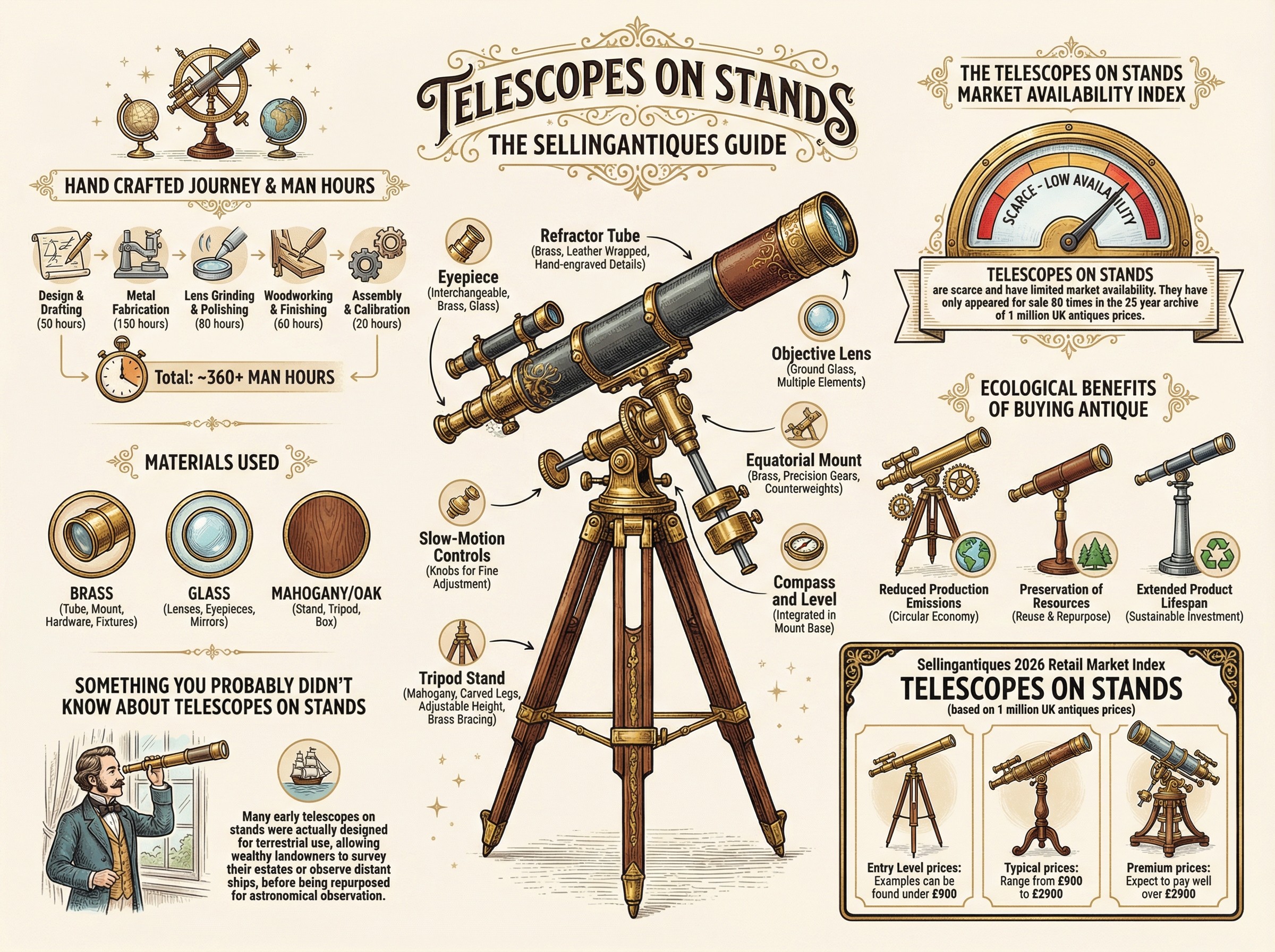 Telescopes On Stands Guide Infographic
