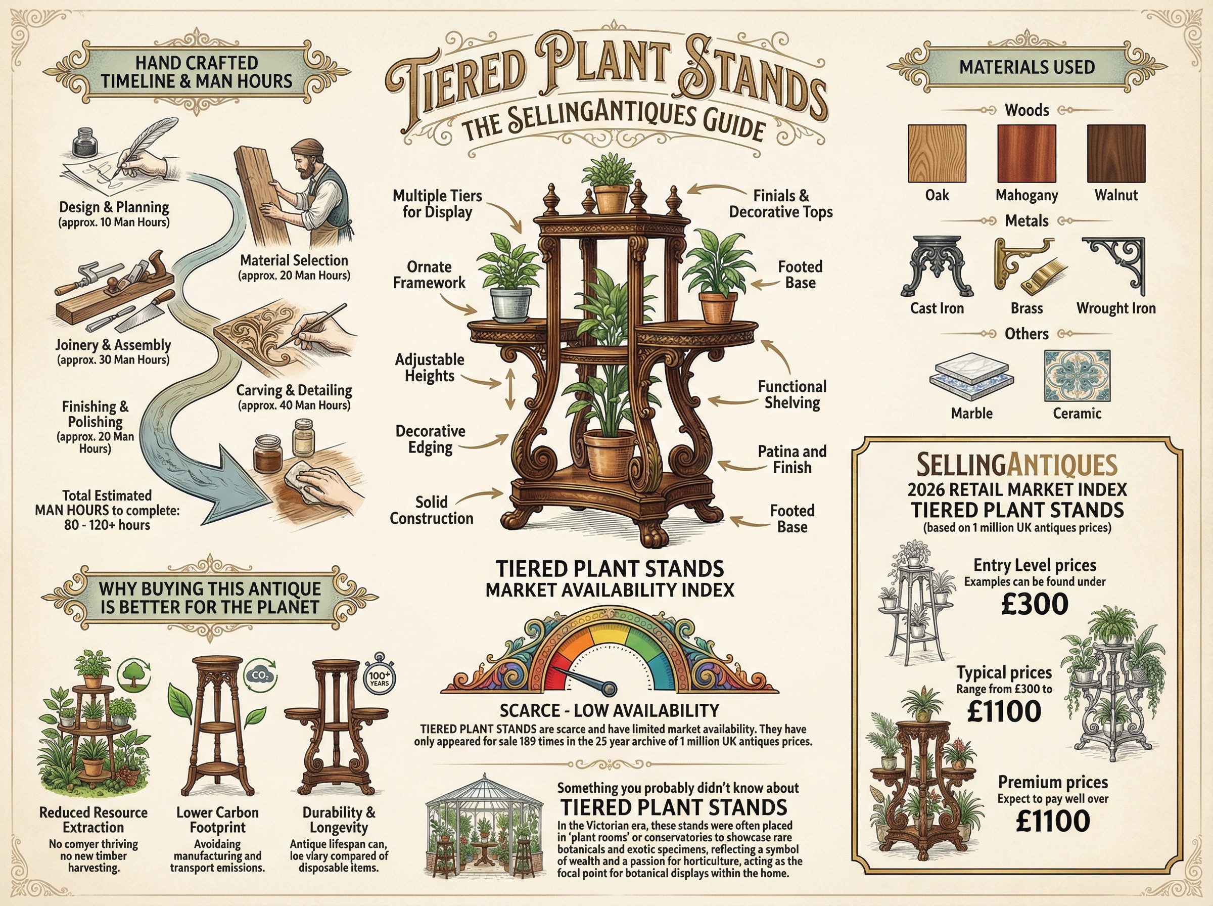 Tiered Plant Stands Guide Infographic
