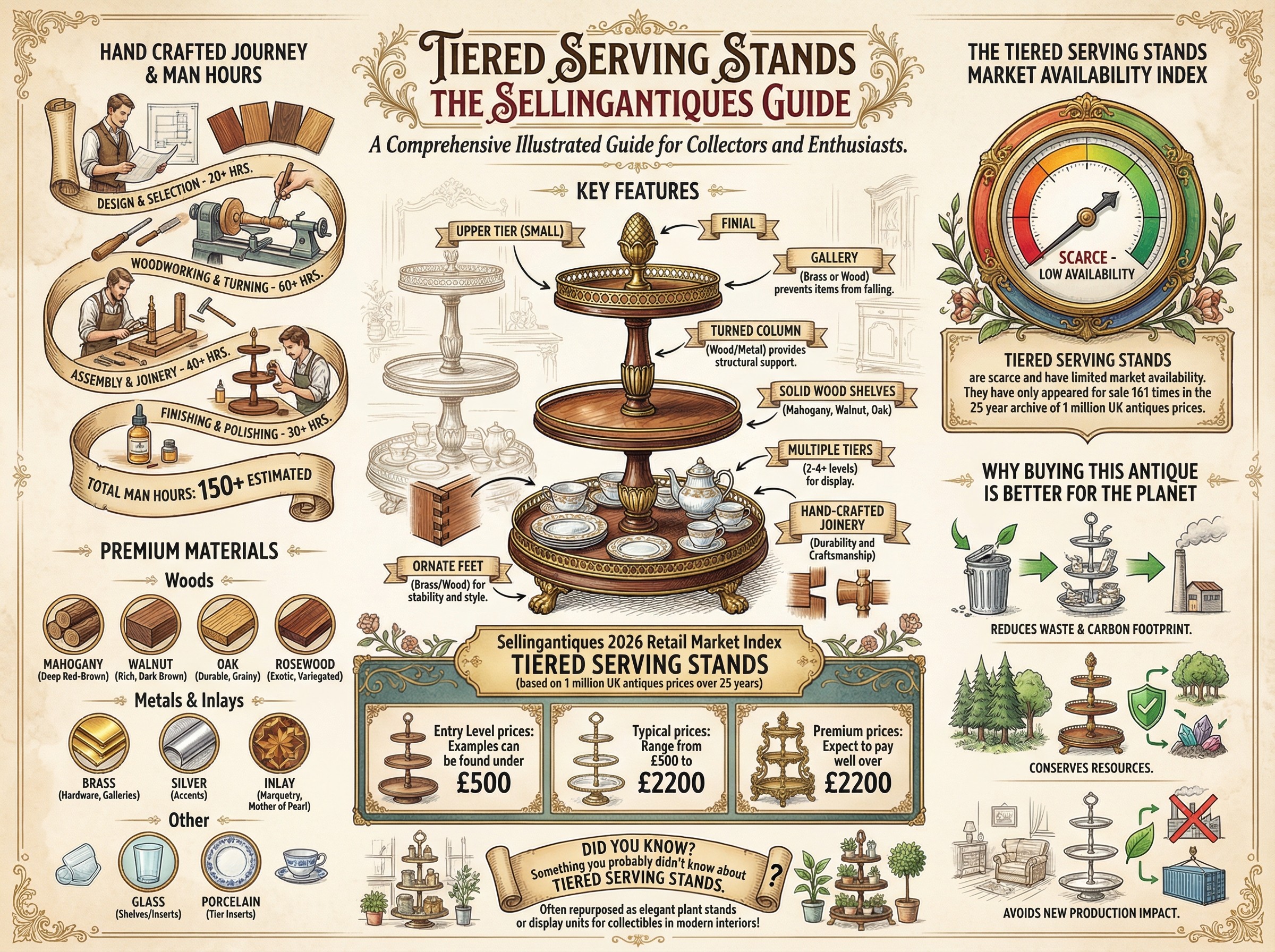 Tiered Serving Stands Guide Infographic
