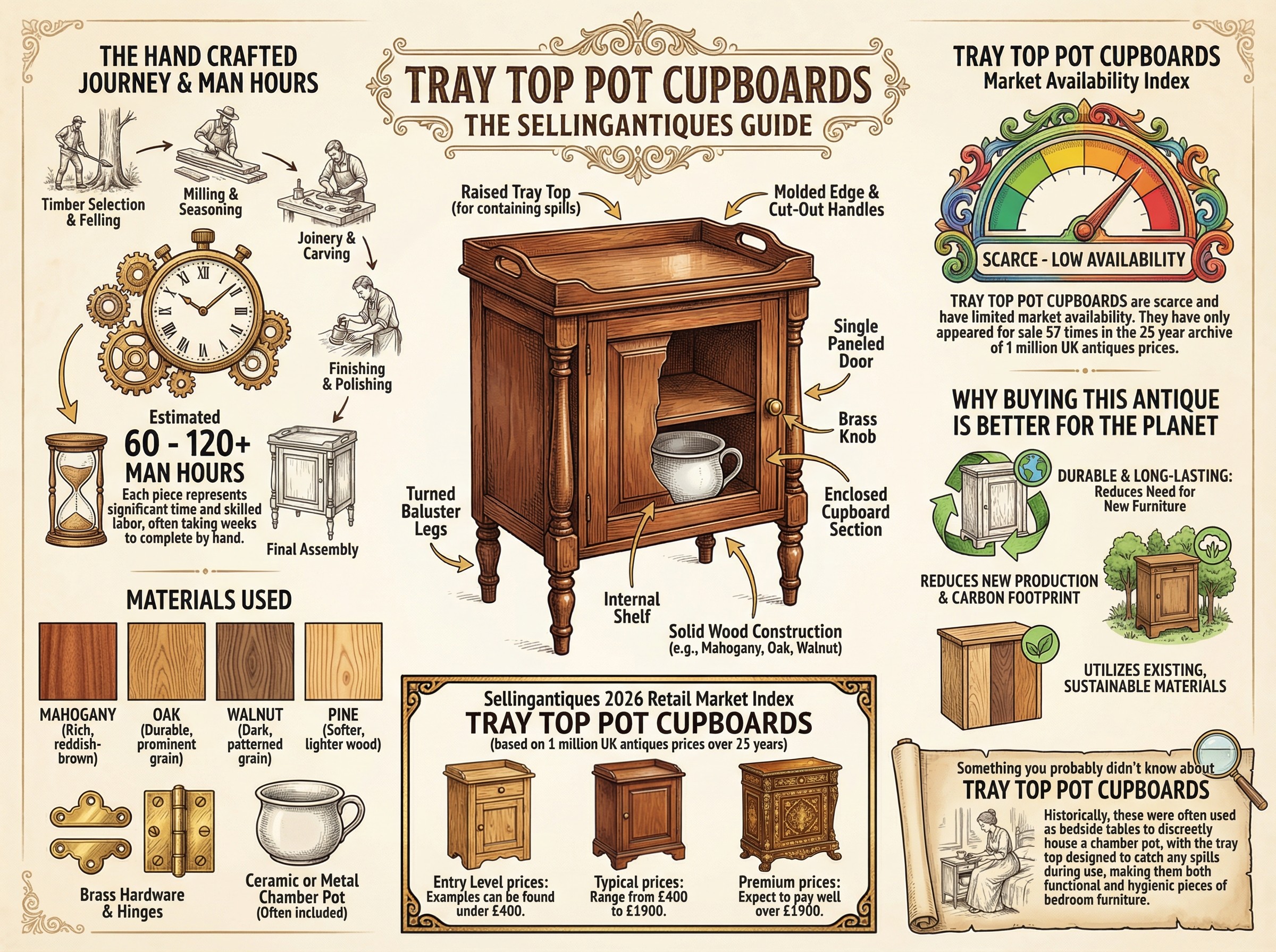 Tray Top Pot Cupboards Guide Infographic