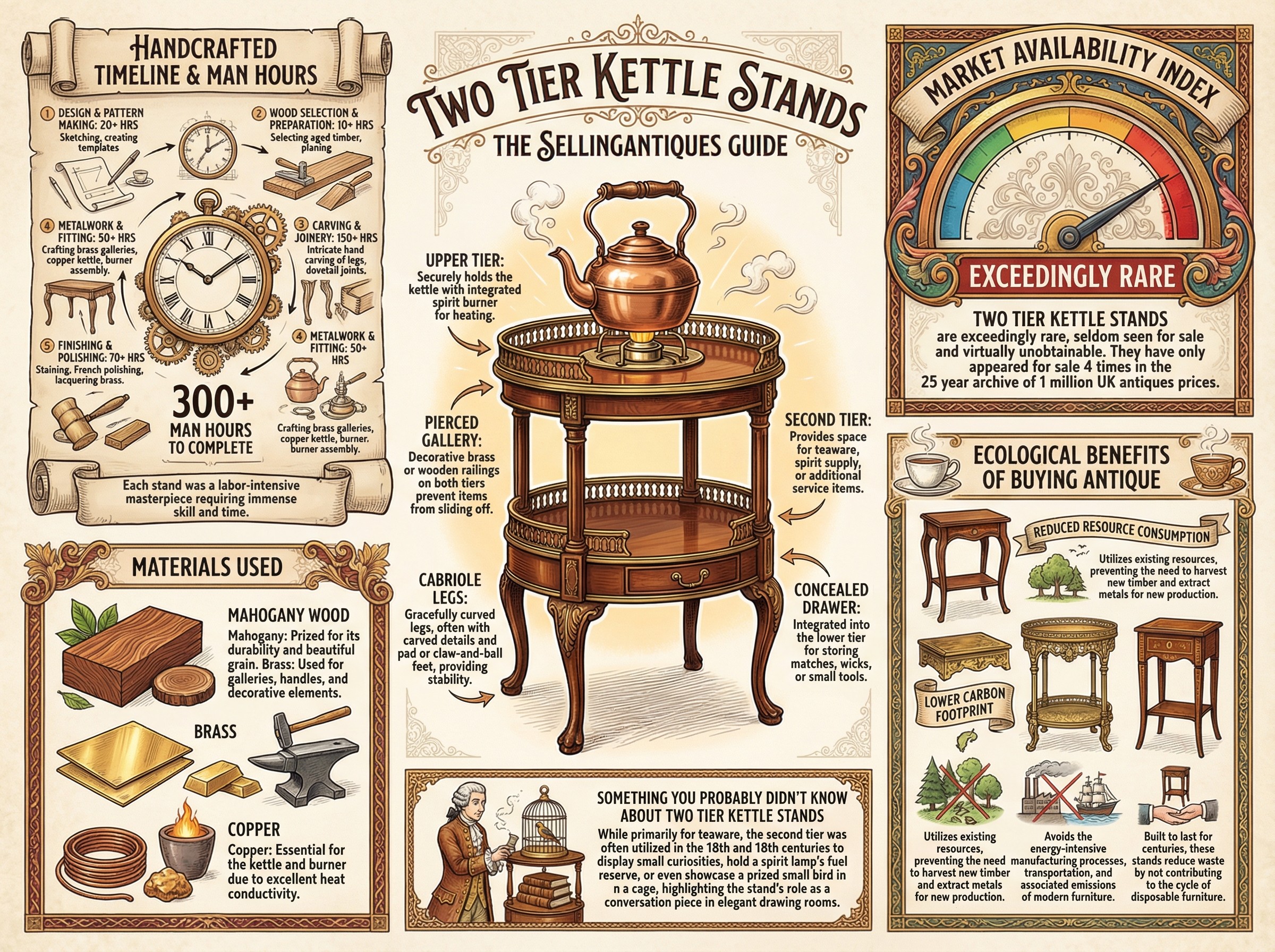 Two Tier Kettle Stands Guide Infographic