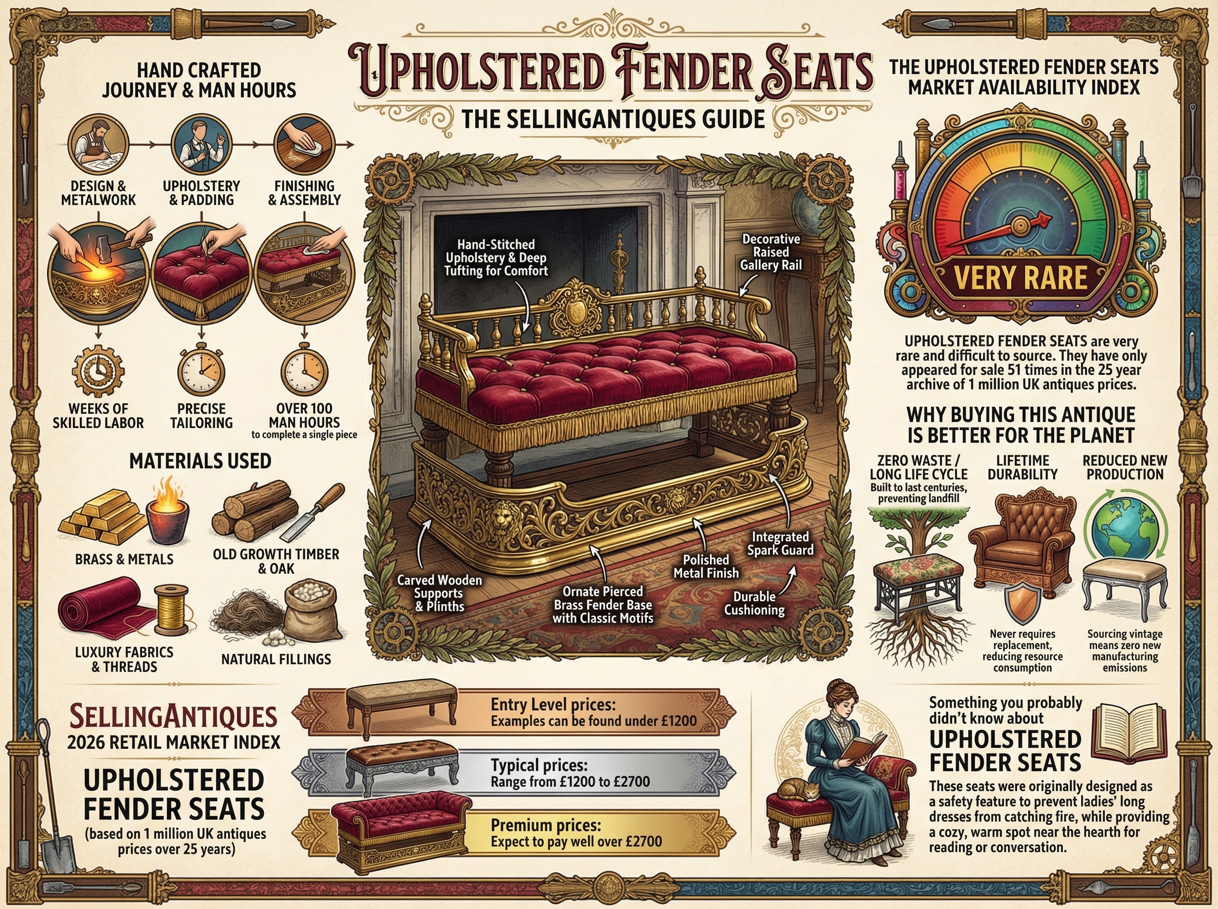 Upholstered Fender Seats Guide Infographic