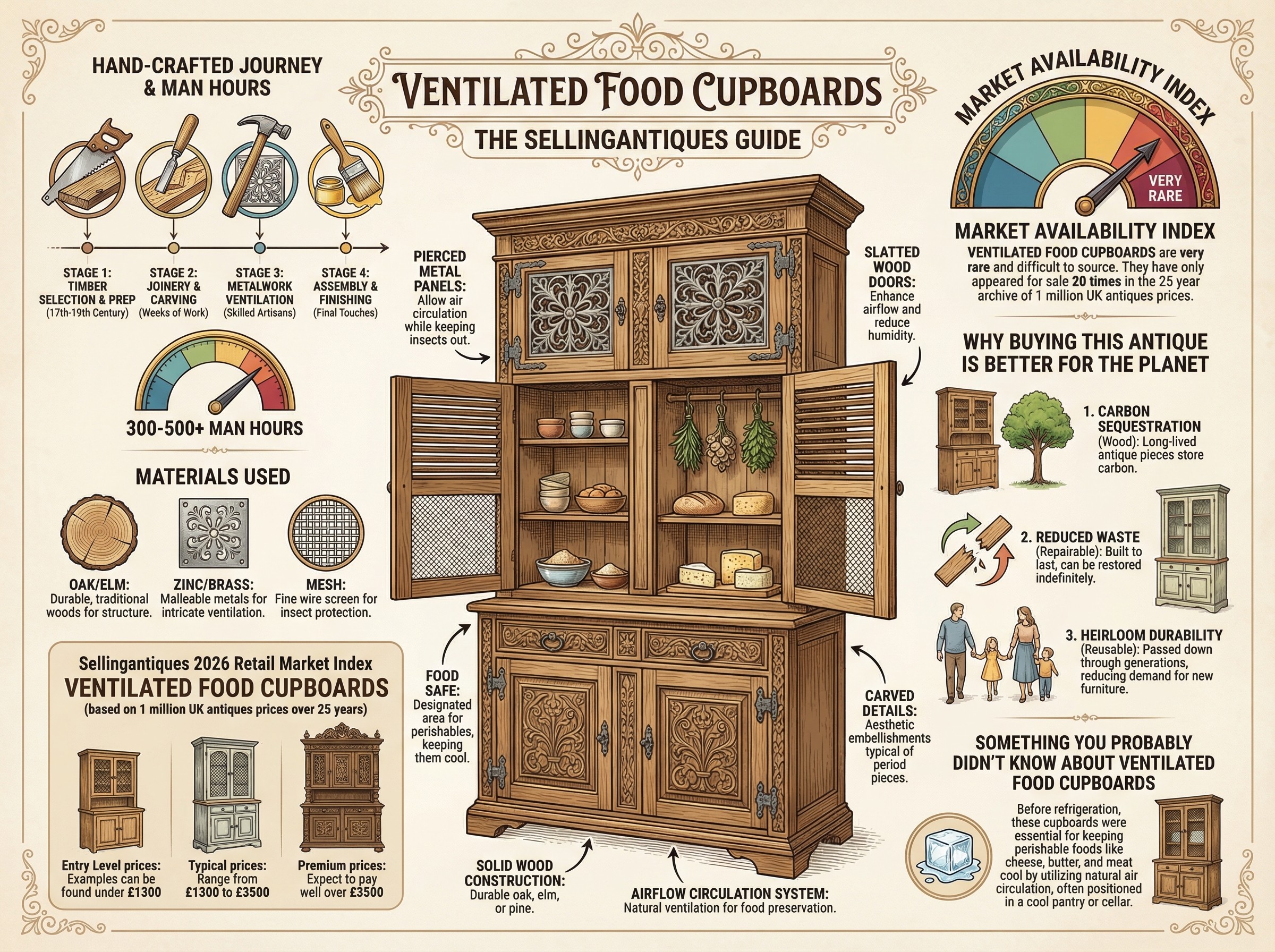 Ventilated Food Cupboards Guide Infographic