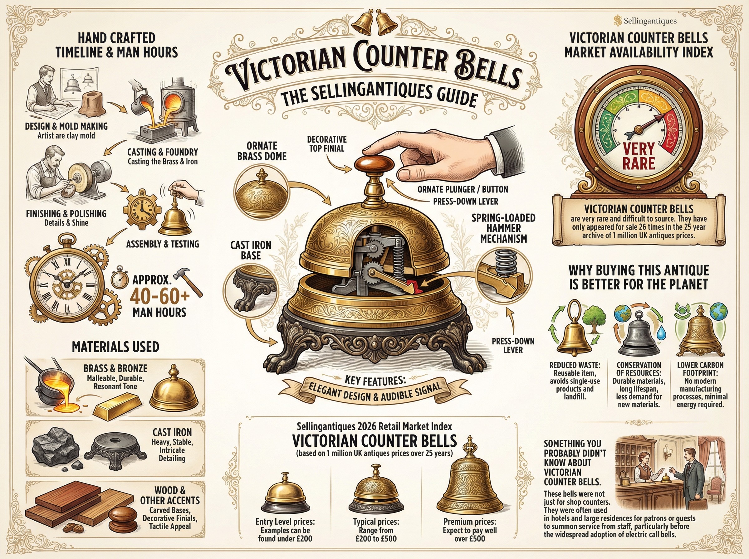 Victorian Counter Bells Guide Infographic