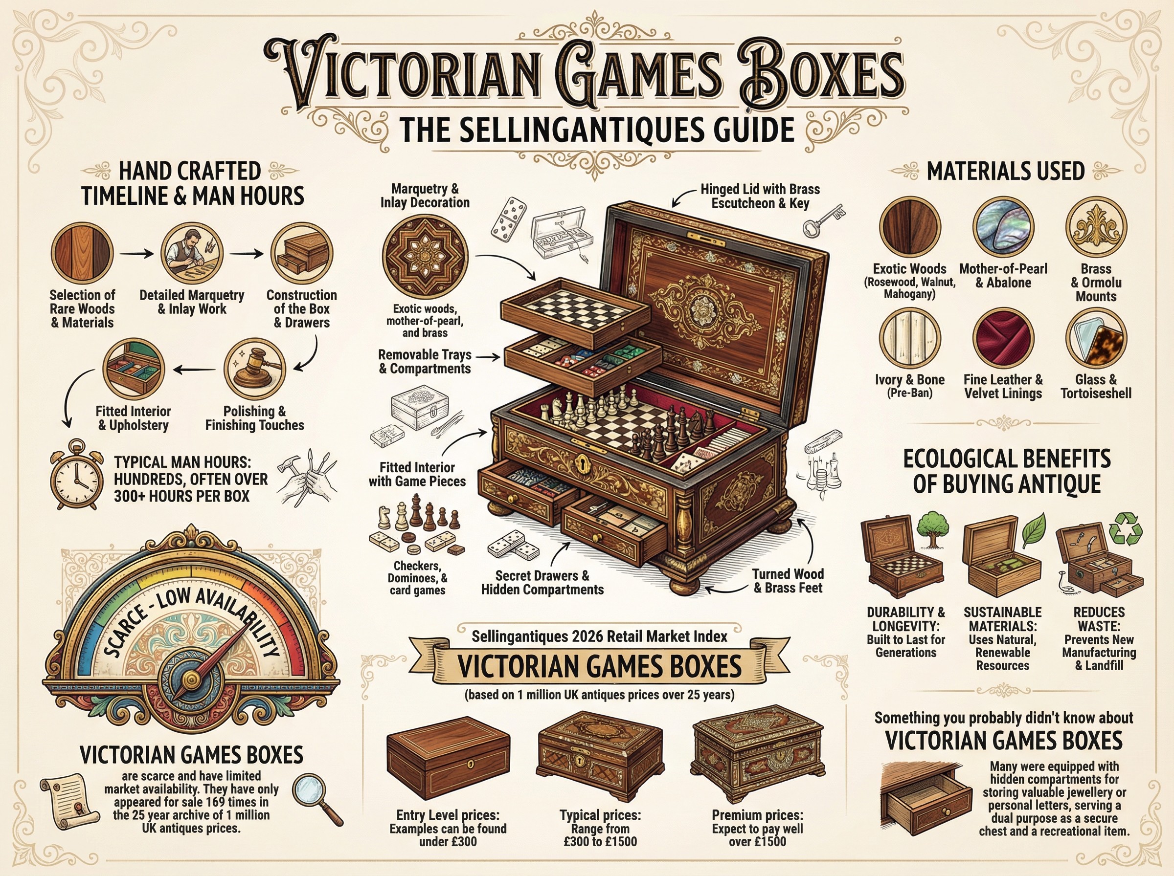 Victorian Games Boxes Guide Infographic