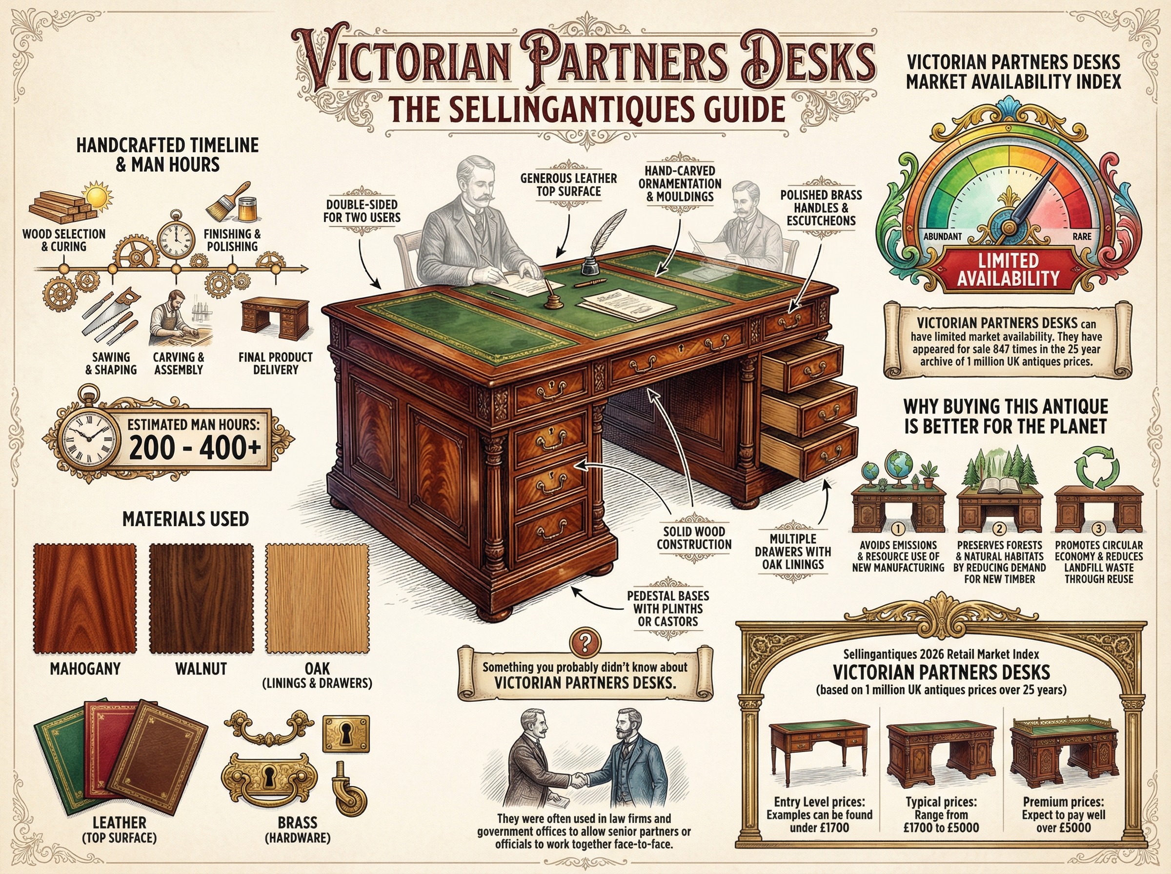 Victorian Partners Desks Guide Infographic