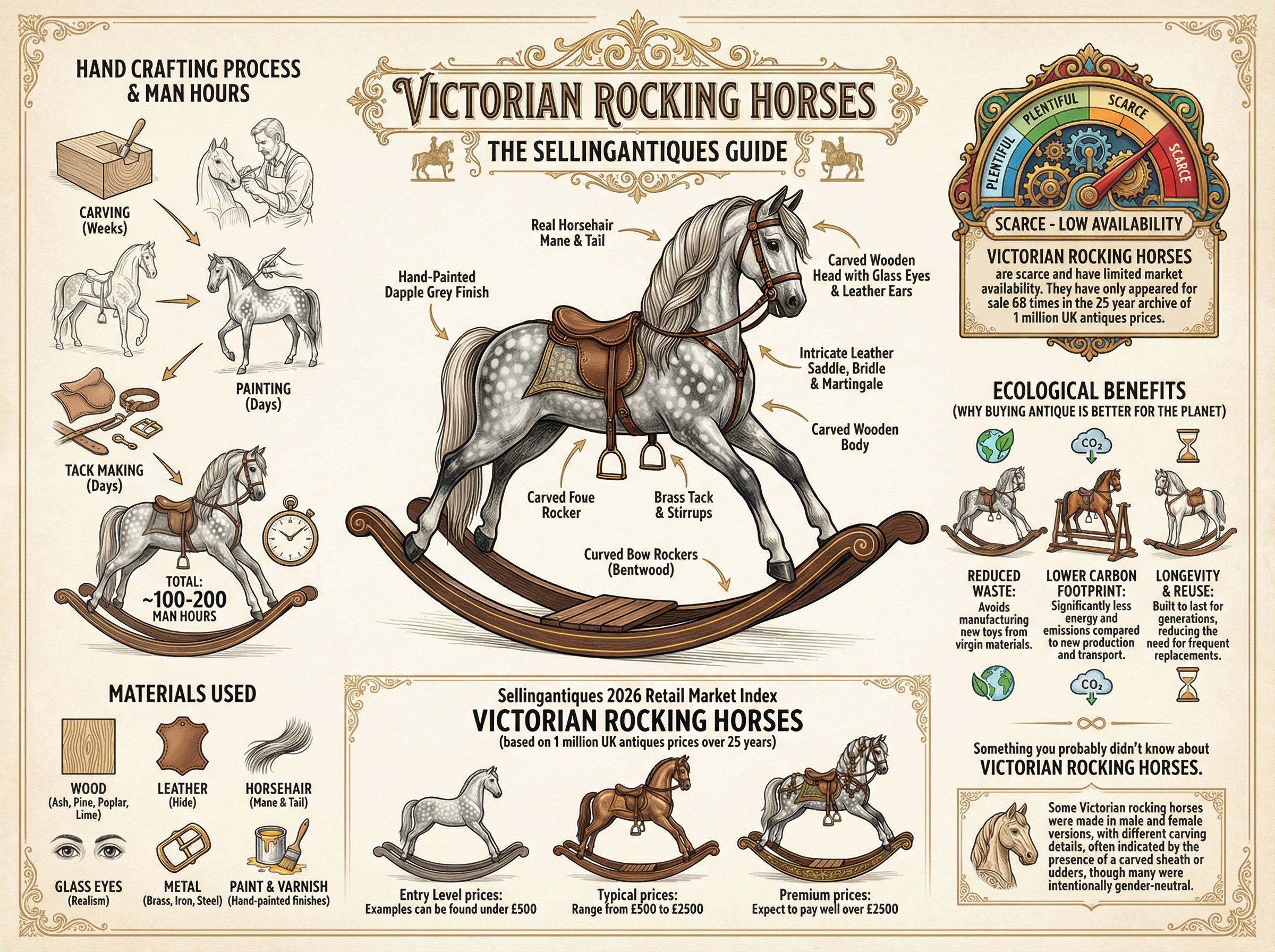 Victorian Rocking Horses Guide Infographic