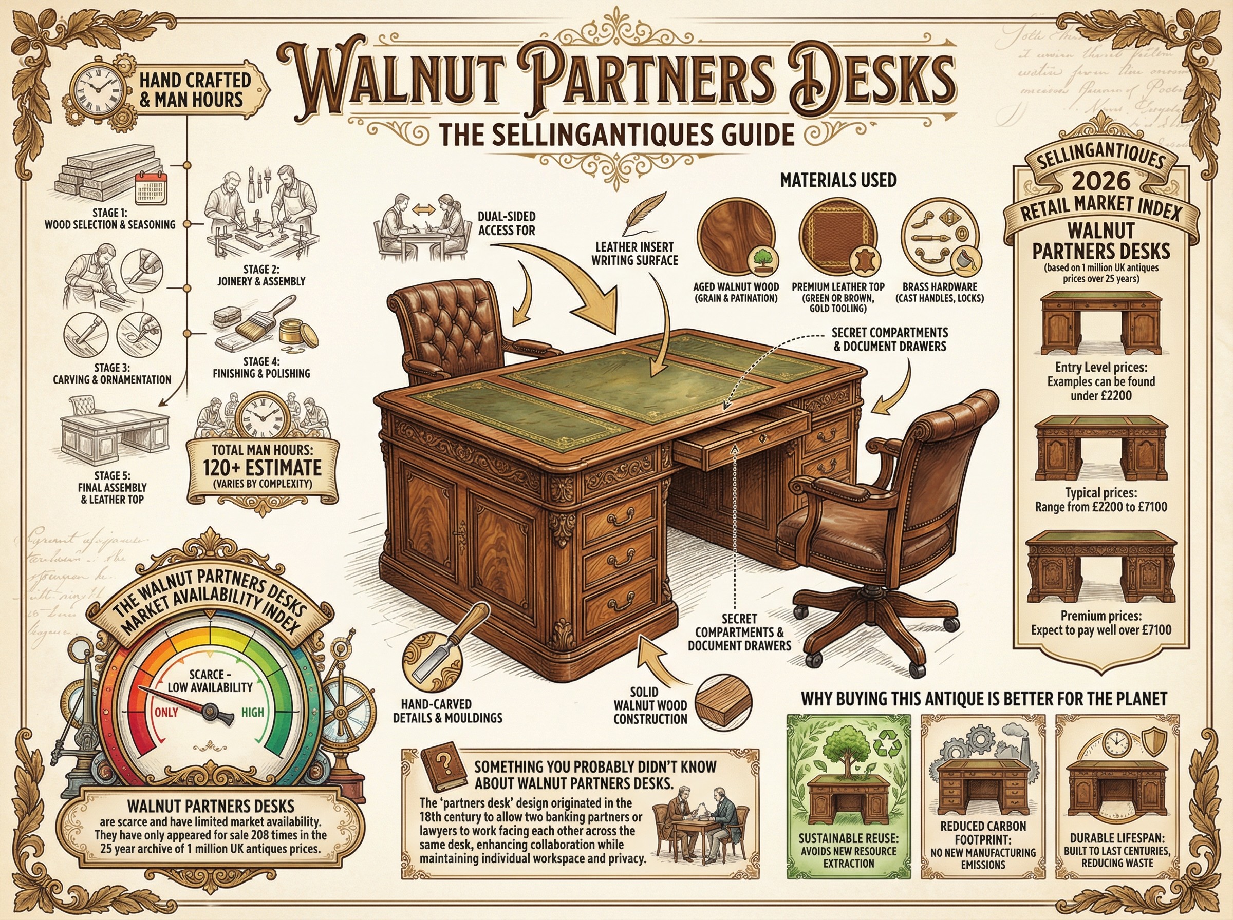 Walnut Partners Desks Guide Infographic