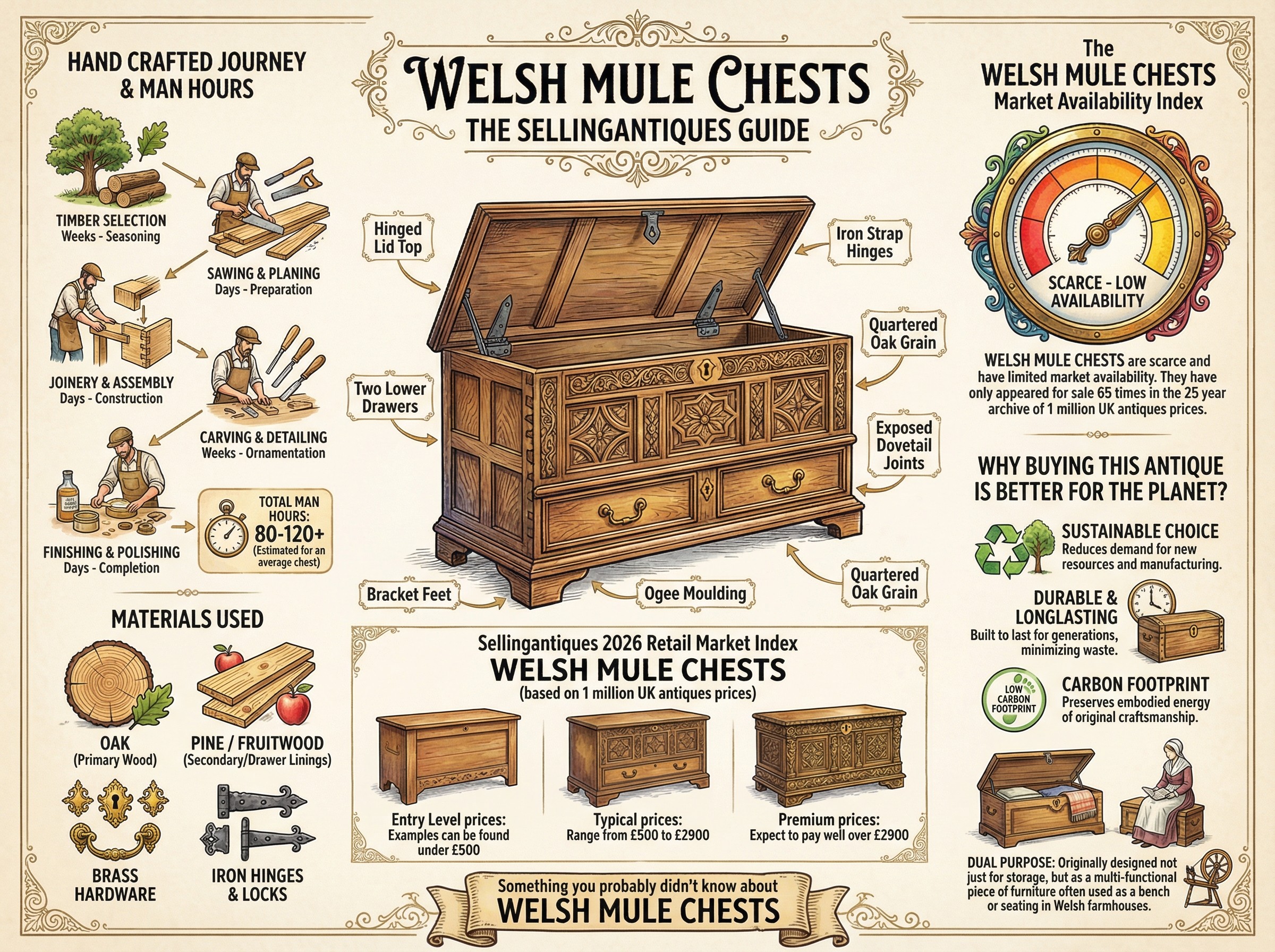 Welsh Mule Chests Guide Infographic