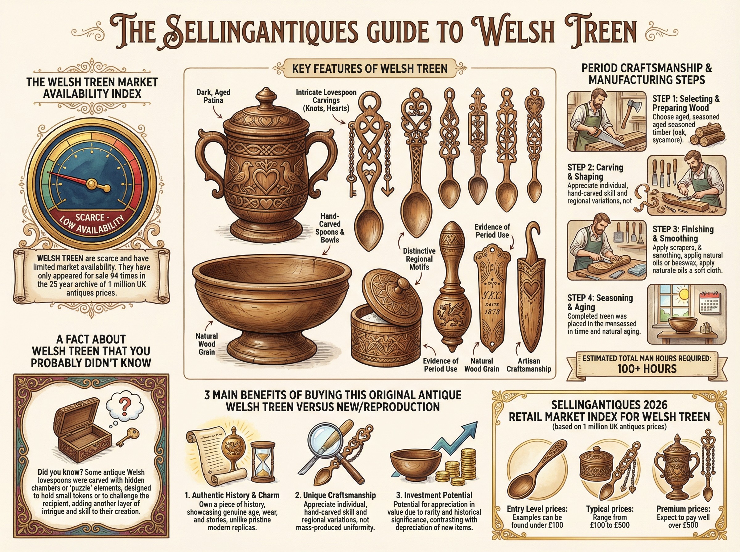 Welsh Treen Guide Infographic