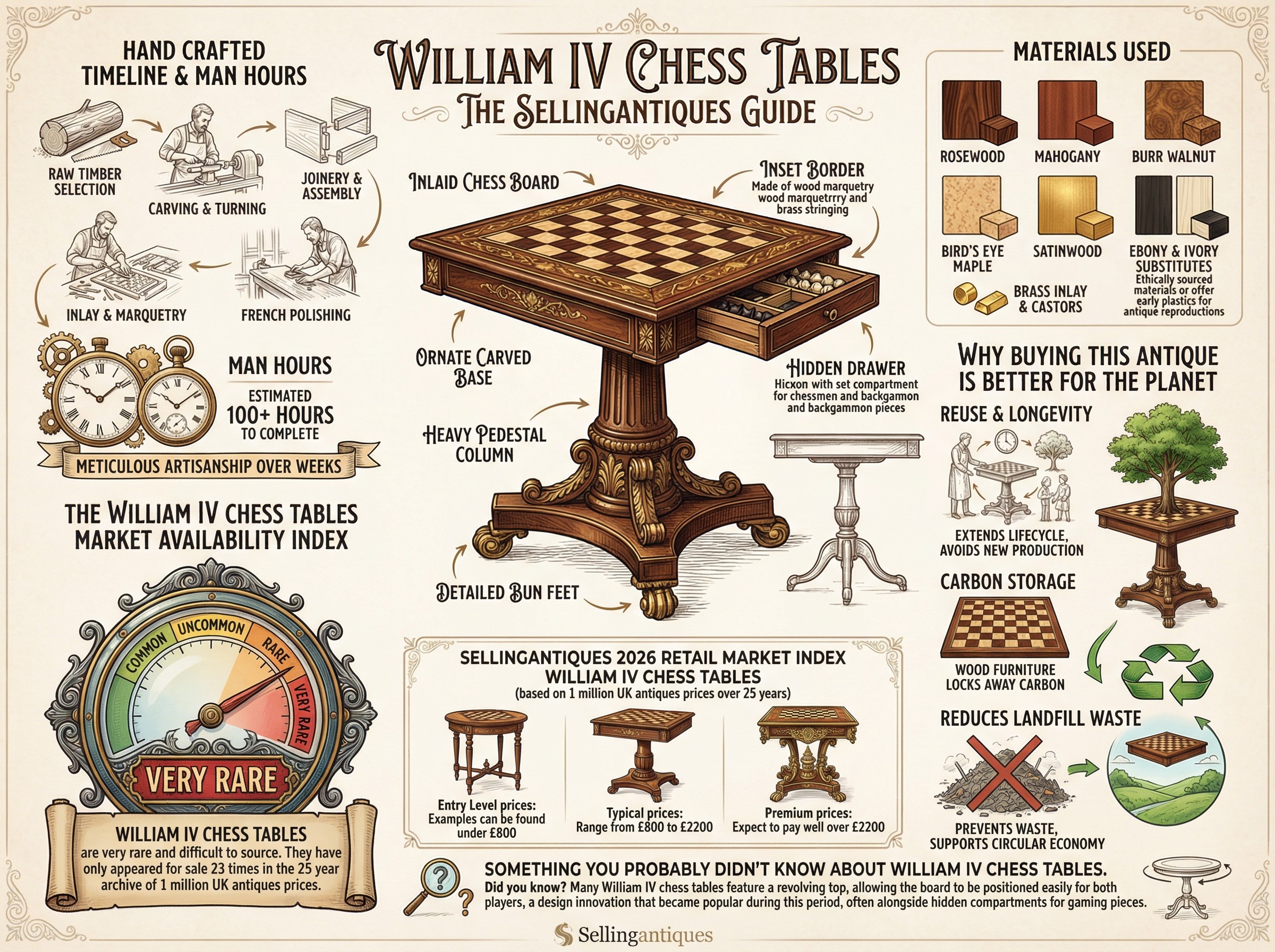 William Iv Chess Tables Guide Infographic