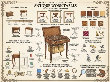 Antique Work Tables from 160 Shops