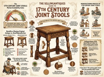 17th Century Joint Stools Guide Infographic