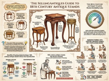 18th Century Antique Stands Guide Infographic