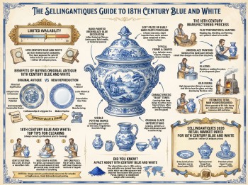 18th Century Blue And White from 9 Shops