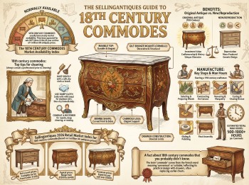 18th Century Commodes Guide Infographic