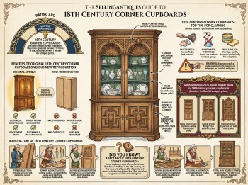 18th Century Corner Cupboards Guide Infographic