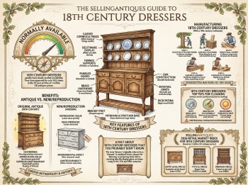 18th Century Dressers Guide Infographic