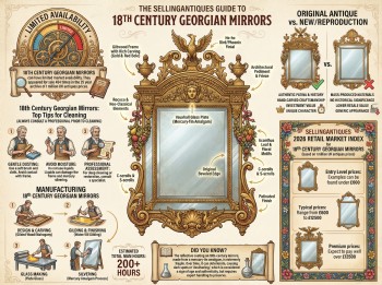 18th Century Georgian Mirrors Guide Infographic