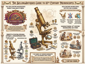 18th Century Microscopes Guide Infographic