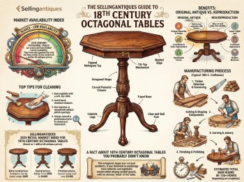 18th Century Octagonal Tables Guide Infographic