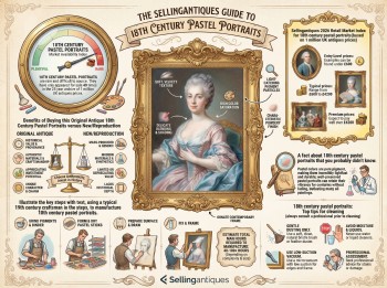 18th Century Pastel Portraits Guide Infographic