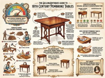 18th Century Pembroke Tables Guide Infographic