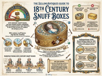 18th Century Snuff Boxes Guide Infographic