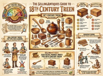 18th Century Treen Guide Infographic