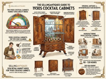 1930s Cocktail Cabinets Guide Infographic