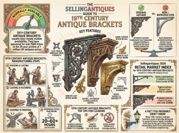 19th Century Antique Brackets Guide Infographic