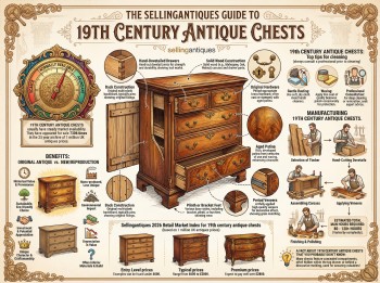 19th Century Antique Chests Guide Infographic